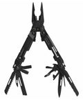 PowerAccess Deluxe All Purpose Heavy Duty Stainless Steel Multi Tool with open blades and handles visible against a white background.