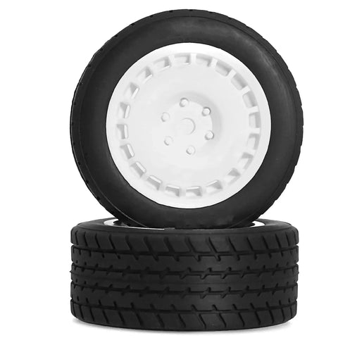 RC Car Repair Kit For 1/14 M Series Drift Cars With Flat Tire Upgrade Includes 60mm Hub Tires And Rally Tire Mods Plug And Play Install