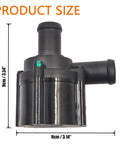 Crackerjack Coolant Pump Assembly For Audi A4 A5 A6 Quattro Allroad And VW Touareg Replaces OE 059121012B, 2.0L size view
