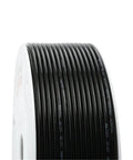 Real Deal PU Air Hose Tube Pipe For Compressor Tubing 20M Transparent Flex, black coiled hose on a spool for pneumatic use.