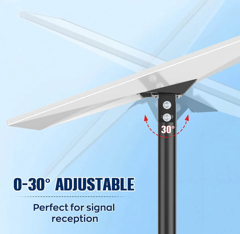 Starlink Gen 3 Ground Pole Mount Kit, 7.5 Ft Adjustable Pole With Pipe Adapter For Backyard Outdoor Setup, No Fuss Install, Compatible With Gen 3 Standard, Simple Hookup And Strong Signal Reception