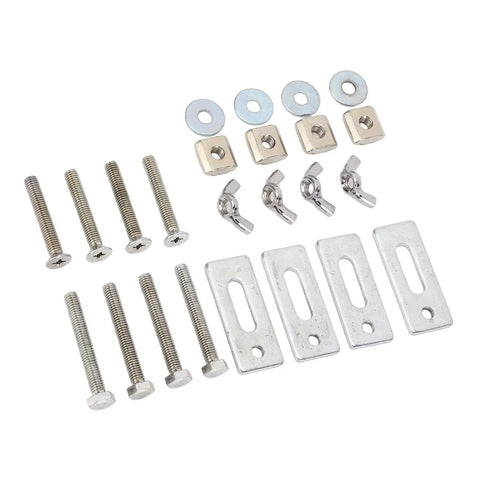 Heavy Duty T Slot Hold Down Clamp Made From Sturdy Zinc Aluminum Alloy For 3018 CNC Router hardware set including bolts and washers