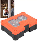 Versatile Socket Wrench Set With Twenty Three Piece Tool Kit Premium S2 Alloy Steel shown in orange storage case