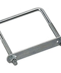 Square U Bolt Zinc Plated Three Eighths Inch By Four Inch By Five Inch With Nuts Included For Securing Wood Or Metal Surfaces Authorized Replacement For Stanley Stock N222398.