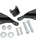 Steel Bolt On Rear Panhard Bar For 8 Inch And 9 Inch Rear Axles With Rock Solid Pinion Bearing Support Mount Track Bar Set Two Inches Higher For Maximum Control Adjustable Length For A Custom Fit, steel brackets and hardware