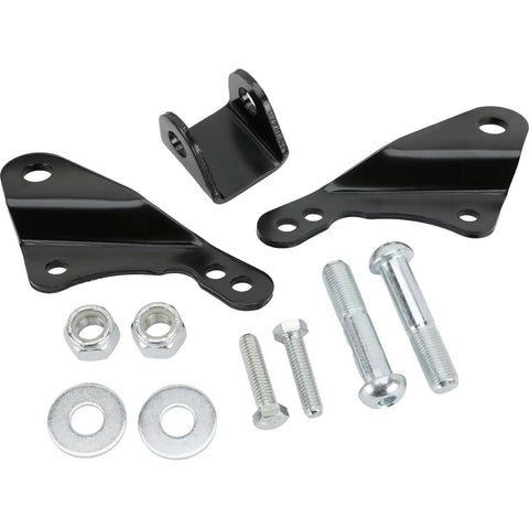 Steel Bolt On Rear Panhard Bar For 8 Inch And 9 Inch Rear Axles With Rock Solid Pinion Bearing Support Mount Track Bar Set Two Inches Higher For Maximum Control Adjustable Length For A Custom Fit, steel brackets and hardware