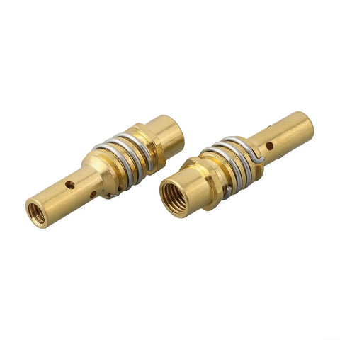 14 Piece MIG MAG Welding Torch Accessories Kit With M6 0.8mm Power Nozzles, Gas Nozzles, And Retaining Springs For MB14/15