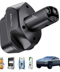 Hella Fast CCS1 To NACS Adapter Bringing 250KW DC Supercharging Power Down Level 3 Only Plug And Play Sweet Deal For Compatible Tesla Models, close-up view.