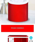 Sleek Countertop Ice Machine Cranking Out Thirty Three Pounds Of Snap Frozen Cubes In Six Minutes With Dual Sizes And No Sweat Setup For Weekend Bashes showing manual water intake and simple installation.