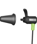All Day Wireless Hearing Protection Earbuds With 26 dB NRR, Passive Noise Isolation, Bluetooth 5.0, side view with foam tip