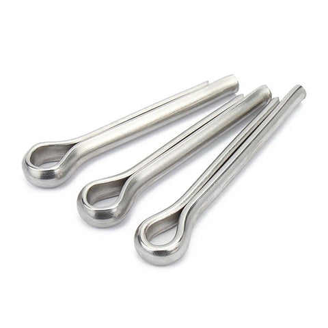 Top Grade 304 Stainless Steel U Shape Spring Cotter Pins For Heavy Duty Locking And Fastening Tasks Durable Anti Rust Retaining Clips In Various Sizes - three pins