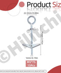 15 Pieces M5 Eye Bolt Toggle Anchors And Wing Nut Kit, 75mm Length, O Shaped Butterfly Toggle Anchors For Hanging Lamps And Heavy Items