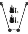Front Suspension Kit With Ball Joints And Sway Bar Links For Mazda 5 2006 2012 Complete Front Lower Ball Joints And Stabilizer Link Set Plug And Play Ready For Easy Installation And Reliable Handling, 4-piece kit