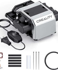 Creality air assist unit for laser cutter with tubing and mounting accessories