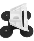 Beefy Magnetic Car Roof Mount Kit For Mini Internet Satellite Antenna with four 100 lb magnets and stainless bracket.