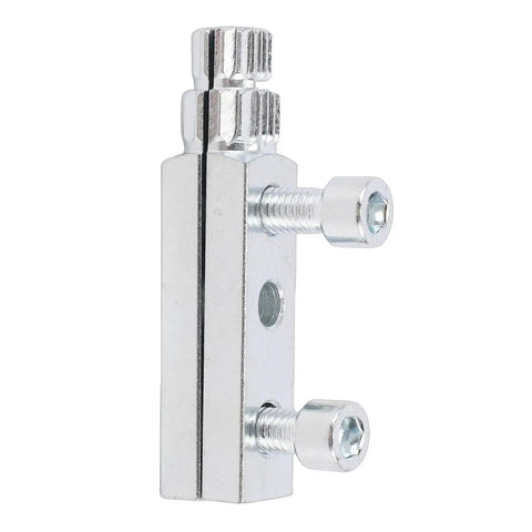 Premium Adjustable Bolt Extractor Kit For Damaged Screws And Broken Pipe Threads, Ultimate Stripped Screw Removal Tool With Hex Handle For 1/2 To 3/4 Inch Plumbing Repairs On Faucets And Valves A Total Game Changer chrome metal body with two side set screws