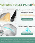Top Tier Electric Toilet Seat Lifter With Adjustable Secure Arm Support And Built In Warm Dryer For Seniors Heavy Duty Real Deal Handles 330 Pounds With Zero Stress Daily controls for warm air and adjustable water volume.