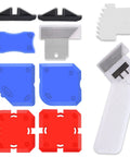 Caulking Tool Kit With Stainless Steel Scrapers And Multi Sized Caulking Silicone For Kitchen And Bathroom Joints Diy Friendly