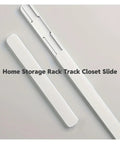 Quiet Drawer Slides With Punch Free Install Side Mount Rails For Cabinets And Home Storage Low Noise Sliding Hardware