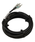Plug In Pipe Heating Cable With Built In Thermostat For Outdoor Water Pipes No Fuss Anti Freeze Kit Self Regulating And Energy Saving 100 To 120V 11.8 Feet coiled view