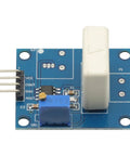 Top Rated Hall Effect Current Sensor Module Handling 35A DC Plus 25A AC With Zero Hassle For Rock Solid Overcurrent Protection And Clean Analog Readings, close view of the board.