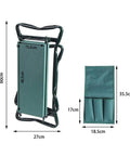 Heavy Duty Folding Garden Kneeler And Seat With Soft EVA Kneeling Pad Converts To Stool Or Bench, Lightweight Yet Sturdy