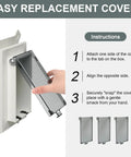 Instructions for installing Wicked Tough 1 Gang Outdoor Outlet Cover Type 3R Weather Resistant Replacement For Wet Locations.