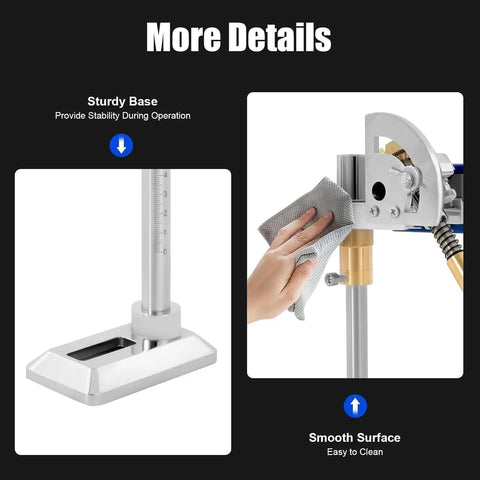 Pro Digital Angle Display Gemstone Faceting Machine Manipulator With 96 Position Index Wheel showing sturdy base and smooth surface details.
