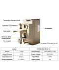 Rock Solid 3.7 kW VFD Inverter With 220V 380V Variable Frequency Drive For Industrial Motors And Low Voltage Applications, shown with terminals and keypad
