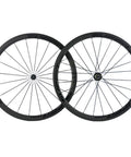 Carbon Fiber Wheelset 38mm And 23mm Rim Depths 700c Clincher Front And Rear Road Bike Wheels With Basalt Brake Surface Shimano 8 9 10 11