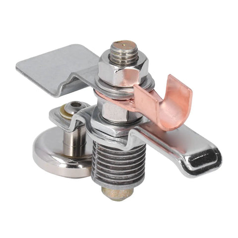 Heavy Duty Magnetic Welding Ground Clamp for Welding and Electrical Work, 300A Rated, Iron Brass Magnet Grounding Head with 40kg Pull Off Force