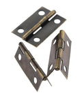 Rotating Concealed Hinges For Cabinets And Drawers 30 Piece Pack Easy Install Mini Square Cupboard Door Hinge For Wooden Furniture