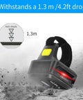 Ring Bluetooth Barcode Scanner Portable 3 In 1 Wireless 2 4Ghz And USB Wired For Windows Mac OS Android Wearable Finger Ring Mini Barcode Scanner With Long Battery Life And Multilanguage Support, showing anti-shock feature