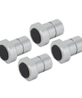 Set Of Four 20mm Bench Dog Stops For MFT Tables Aluminum Alloy Workbench Dogs With Non Slip Pads Stable Accessories