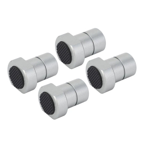 Set Of Four 20mm Bench Dog Stops For MFT Tables Aluminum Alloy Workbench Dogs With Non Slip Pads Stable Accessories