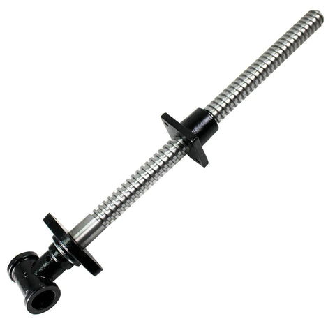 Beefy Heavy Duty Workbench Vise Screw With 3 TPI Acme Threads For 17 Inch Capacity Durable Cast Iron Build Accepts 1 Inch Handle