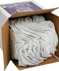 Virgin White Cotton Shop Towels 50 Pack 14 By 13 Inch Rags For Oil Grease Water And Chemicals Washable And Reusable