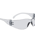Virtua Lightweight Safety Glasses For Everyday Use Unisex Wraparound Eyewear With ANSI Z87 Protection Clear Lens And Frame