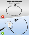Electronic Sensor Assembly For Front Loading Washing Machines, Push Pull Type, 100 Celsius, Precise Drum Monitoring, Replaces Part EBD48922806, Fits Various Models, Easy Install Replacement Sensor, plug and play connector
