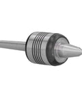 60 Degree Point Morse Taper Lathe Center for CNC, high-speed steel tip, 40Cr steel body, smooth bearing, durable T10 alloy shaft.