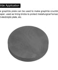 Wide application of solid pick for metalworking graphite block discs pack of 2 high purity plates 70x10mm for metallurgy and lab use