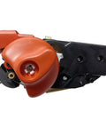 High Performance Tiller Rod Electric Component For Forklifts And Pallet Jacks Plus Lift Trucks Fits Model 3095404009 side view with orange grip.