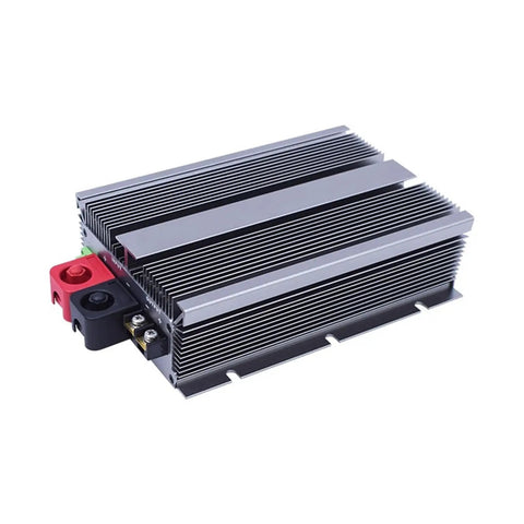 Badass 12V To 14.6V DC DC Step Up Converter 80A Boost Module For Cars Trucks Boats RV with aluminum heatsink design.