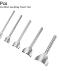Arc Shaped Leather Punch Set 10mm 15mm 20mm 30mm 40mm For Belts Wallets And Bags Arch Curve Cutter No Fuss Built Tough Iron Punch