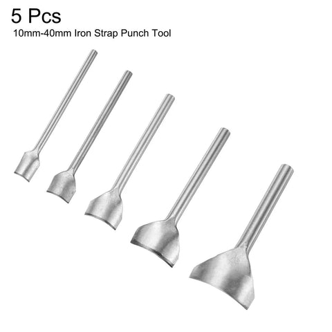 Arc Shaped Leather Punch Set 10mm 15mm 20mm 30mm 40mm For Belts Wallets And Bags Arch Curve Cutter No Fuss Built Tough Iron Punch