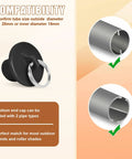 Replacement Roller Shade Bungee Kit With End Cap Tie Downs For Outdoor Roller Shades, showing compatibility details