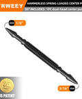 1-Piece Nail Setter Dual Head Center Hole Punch, Spring Loaded Hand Tool For Metal Or Wood, 1/8 Inch And 3/16 Inch Punch Heads