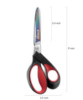 Heavy Duty Titanium Coated Stainless Steel Scissors Multipurpose Pro Shears For Industrial Use With Ultra Sharp Blades 9-inch