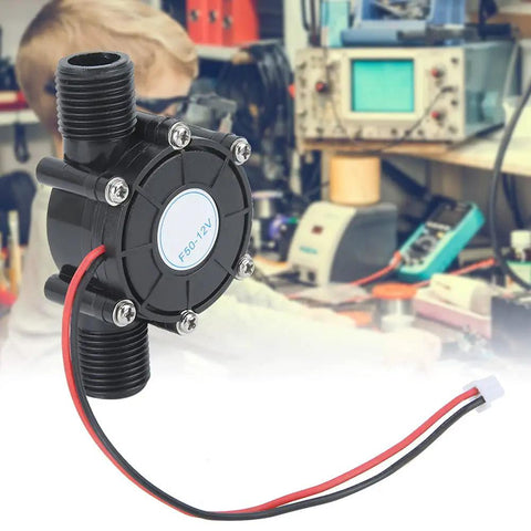 Micro Hydroelectric Water Generator 12V 10W Turbine For LEDs Radios Smart Faucets Showers Gas Water Heaters And Solar Power Setup
