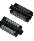 MGN7 H Carriage Block Ball Bearing Slider Set For 7mm Linear Guide Rail 2 Pieces Black High Precision Heavy Duty